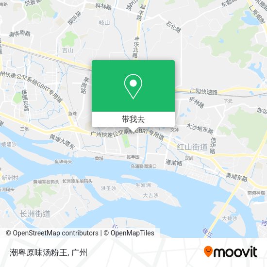 潮粤原味汤粉王地图