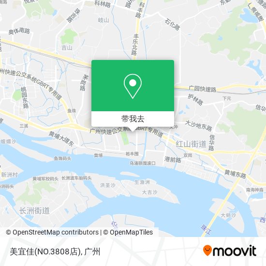 美宜佳(NO.3808店)地图