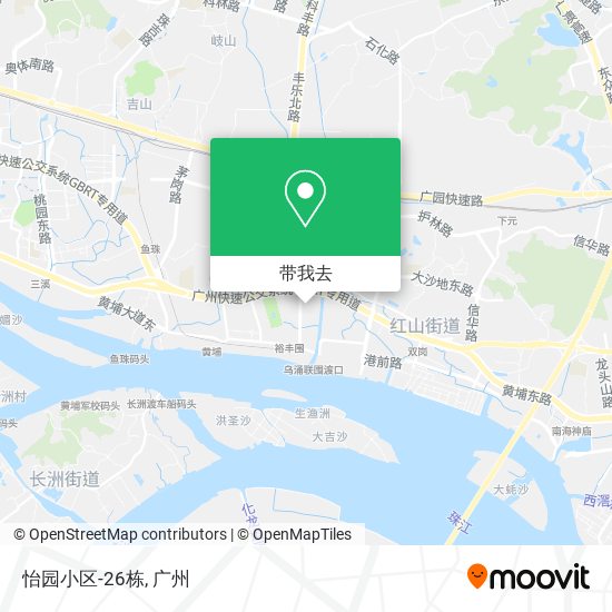 怡园小区-26栋地图