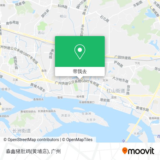 淼鑫猪肚鸡(黄埔店)地图