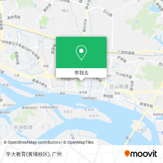 学大教育(黄埔校区)地图