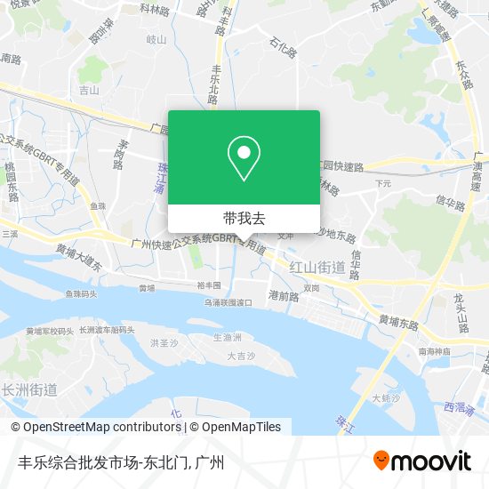 丰乐综合批发市场-东北门地图