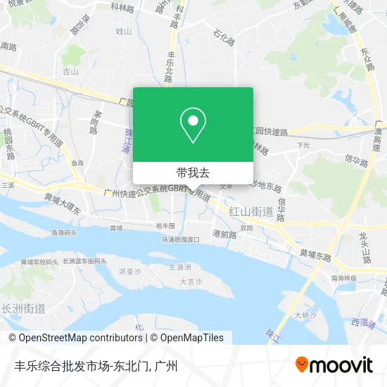 丰乐综合批发市场-东北门地图
