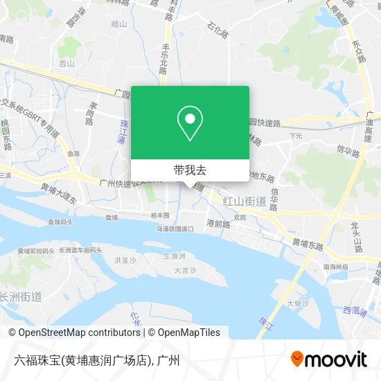 六福珠宝(黄埔惠润广场店)地图