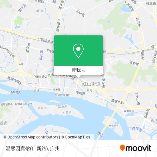 温馨园宾馆(广新路)地图