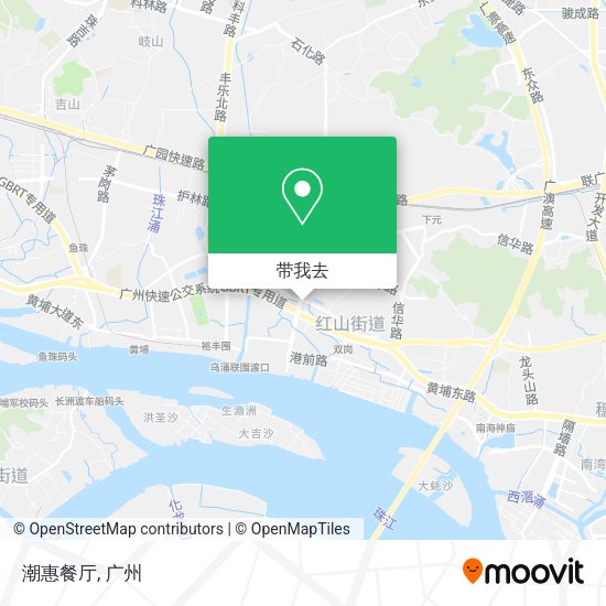 潮惠餐厅地图