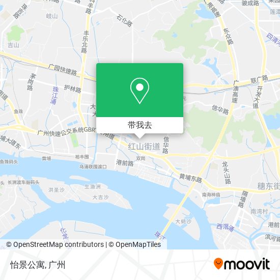 怡景公寓地图