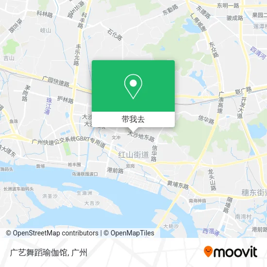 广艺舞蹈瑜伽馆地图