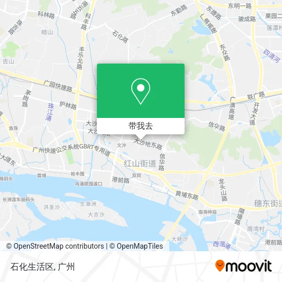 石化生活区地图