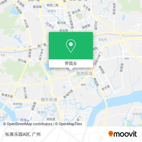 拓展乐园A区地图