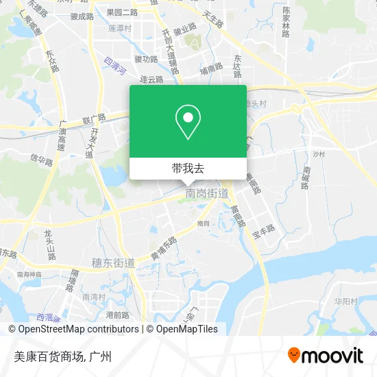 美康百货商场地图