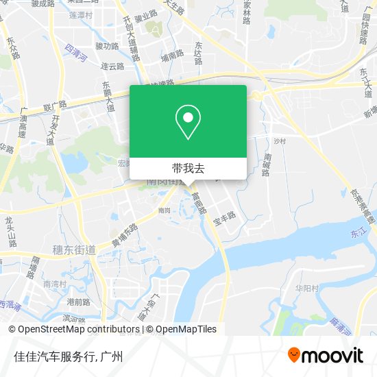 佳佳汽车服务行地图