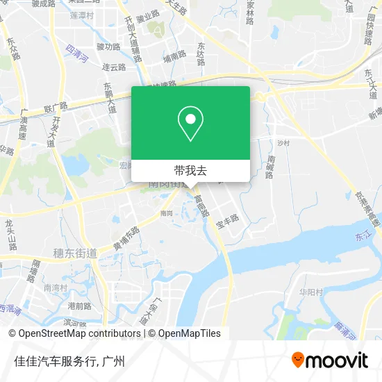 佳佳汽车服务行地图