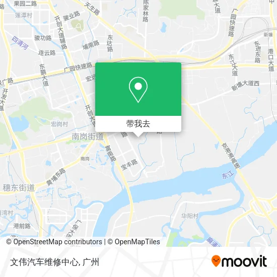 文伟汽车维修中心地图