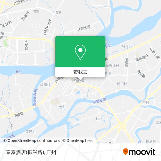 泰豪酒店(振兴路)地图