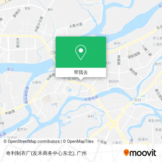 奇利制衣厂(友禾商务中心东北)地图