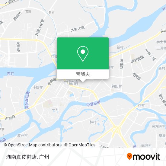 湖南真皮鞋店地图