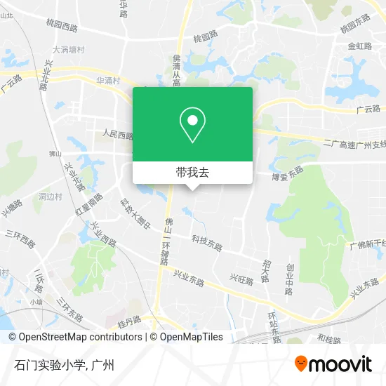 石门实验小学地图