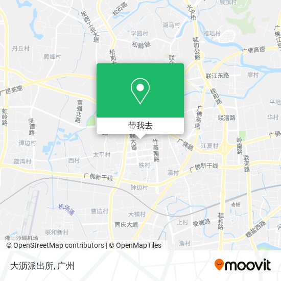 大沥派出所地图