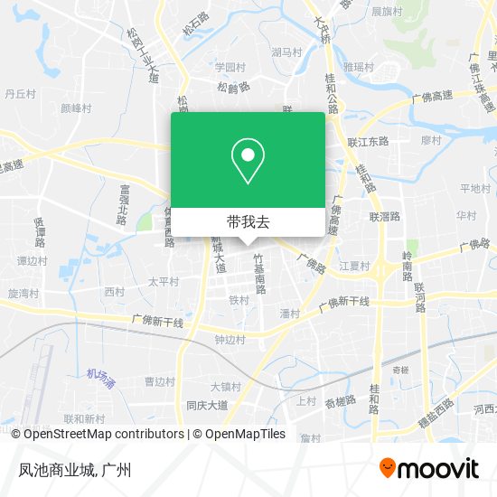 凤池商业城地图