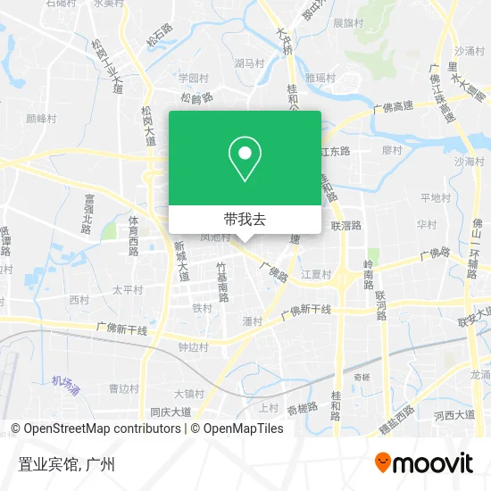 置业宾馆地图