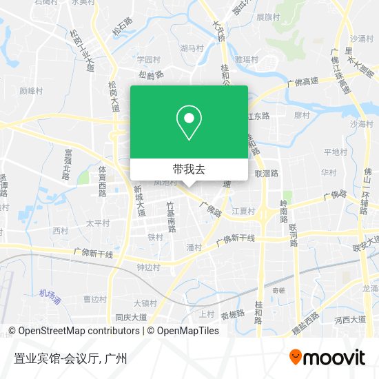 置业宾馆-会议厅地图