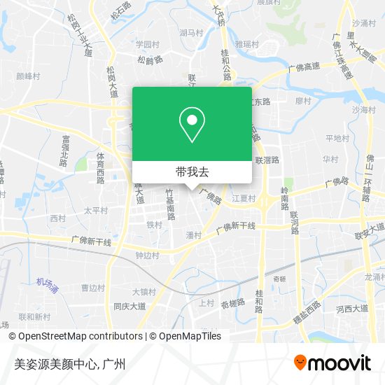 美姿源美颜中心地图