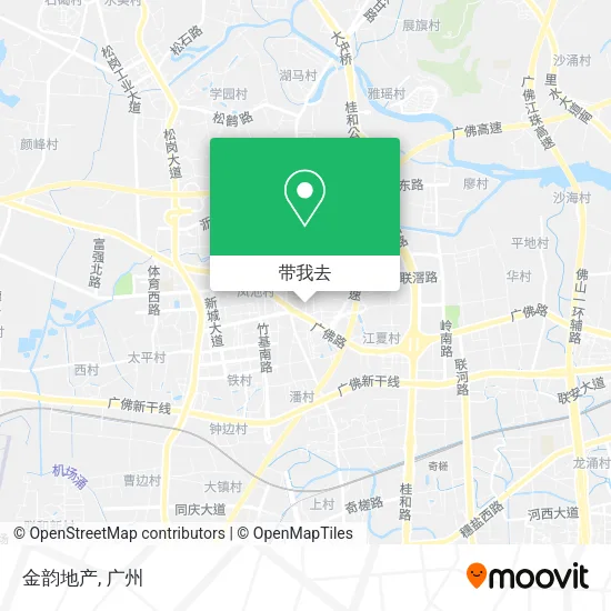 金韵地产地图