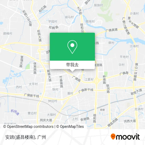 安踏(盛昌楼南)地图
