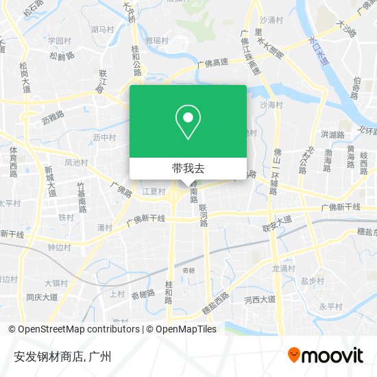 安发钢材商店地图