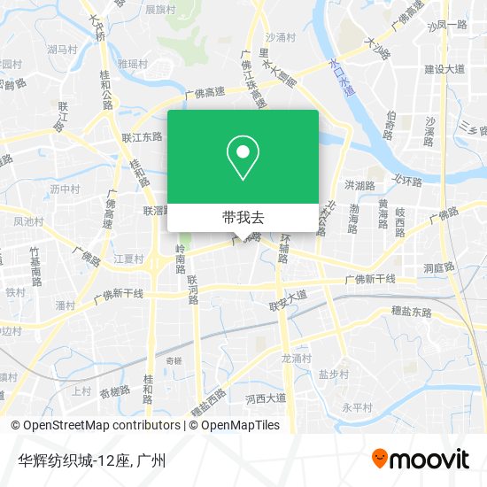 华辉纺织城-12座地图