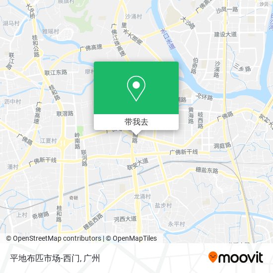 平地布匹市场-西门地图