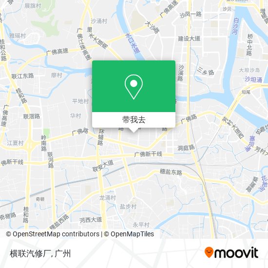 横联汽修厂地图