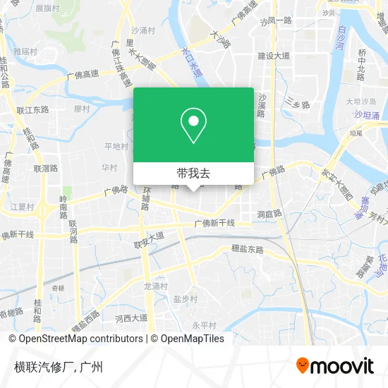 横联汽修厂地图