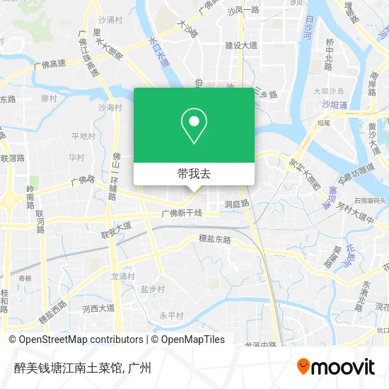 醉美钱塘江南土菜馆地图