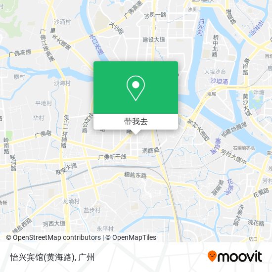 怡兴宾馆(黄海路)地图