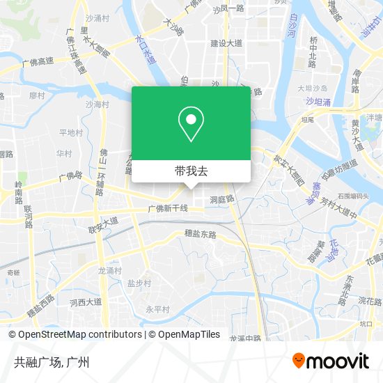 共融广场地图