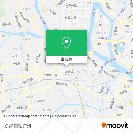 侨富公寓地图