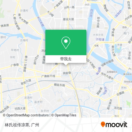 林氏祖传凉茶地图