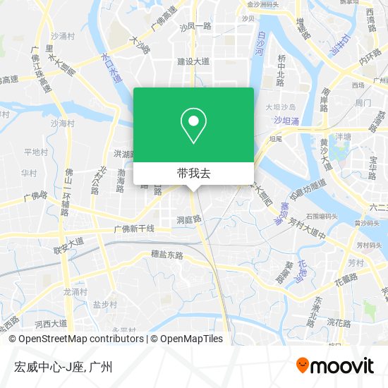 宏威中心-J座地图
