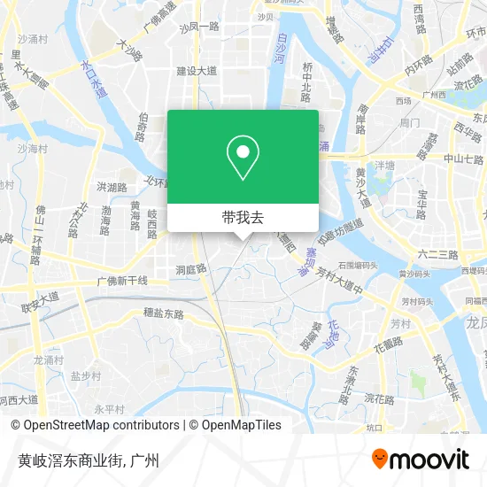 黄岐滘东商业街地图