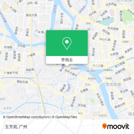 五芳苑地图
