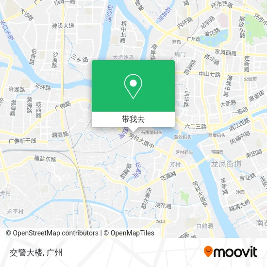 交警大楼地图