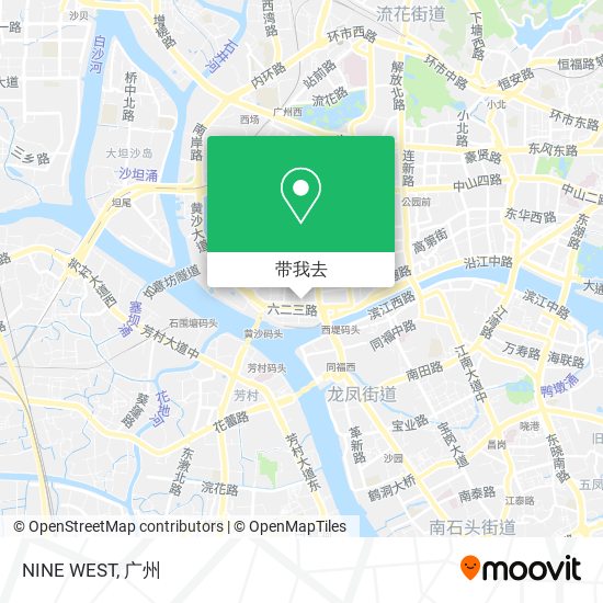 NINE WEST地图