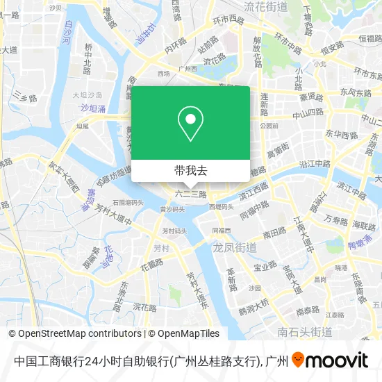 中国工商银行24小时自助银行(广州丛桂路支行)地图