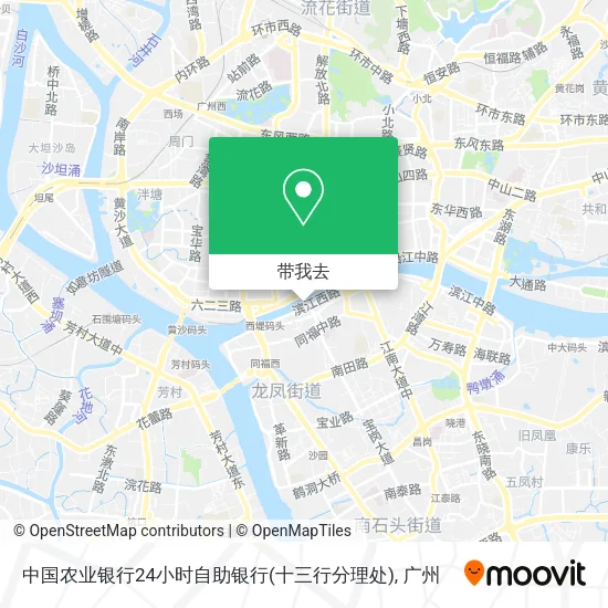 中国农业银行24小时自助银行(十三行分理处)地图
