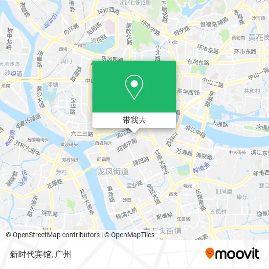 新时代宾馆地图