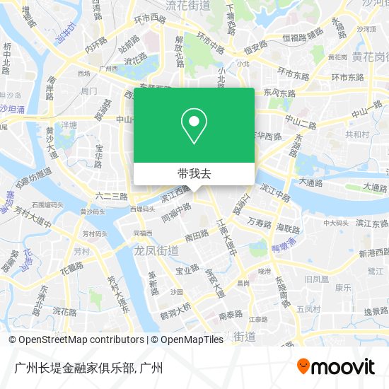 广州长堤金融家俱乐部地图
