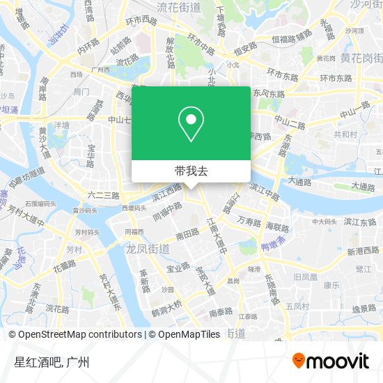 星红酒吧地图