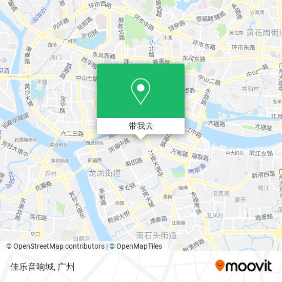 佳乐音响城地图